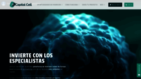 What Capitalcell.es website looked like in 2020 (4 years ago)