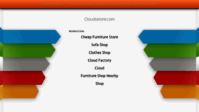 What Cloudsstore.com website looked like in 2020 (4 years ago)