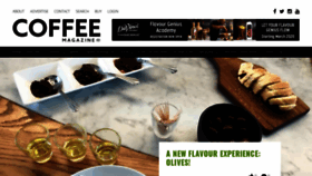 What Coffeemagazine.co.za website looked like in 2020 (4 years ago)