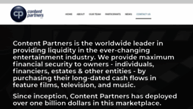 What Contentllc.com website looked like in 2020 (4 years ago)