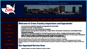 What Crosscountryinspections.com website looked like in 2020 (4 years ago)