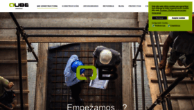 What Cubeinteriora.es website looked like in 2020 (4 years ago)