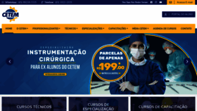 What Cetemcba.com website looked like in 2020 (4 years ago)