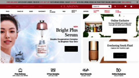 What Clarins.com.my website looked like in 2020 (4 years ago)
