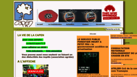 What Capen71.org website looked like in 2020 (4 years ago)