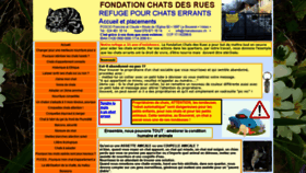 What Chatsdesrues.ch website looked like in 2020 (4 years ago)