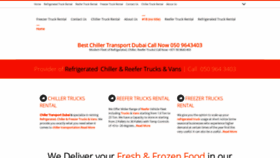 What Chillertransportdubai.com website looked like in 2020 (4 years ago)