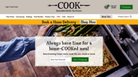What Cookfood.net website looked like in 2020 (6 years ago)