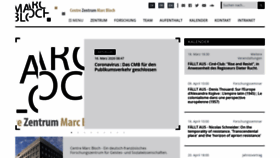 What Cmb.hu-berlin.de website looked like in 2020 (4 years ago)