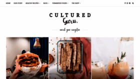What Cultured.guru website looked like in 2020 (4 years ago)