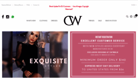 What Catwalkwholesale.com website looked like in 2020 (4 years ago)