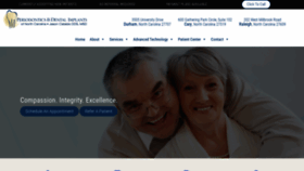 What Carolinaperioimplants.com website looked like in 2020 (4 years ago)