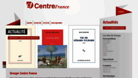 What Centrefrance.com website looked like in 2020 (4 years ago)