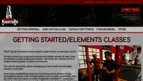 What Crossfitnaperville.com website looked like in 2020 (4 years ago)