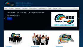 What Consorziosgs.eu website looked like in 2020 (4 years ago)