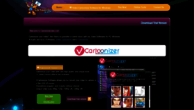 What Cartoonizevideo.com website looked like in 2020 (4 years ago)