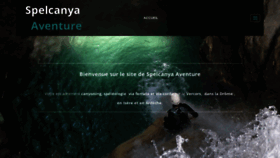 What Canyoning-speleo-aventure.com website looked like in 2020 (4 years ago)