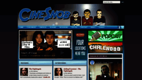 What Cinesnob.net website looked like in 2020 (4 years ago)