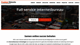What Customwebsite.nl website looked like in 2020 (4 years ago)