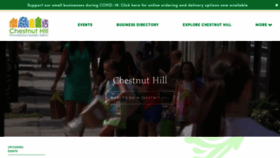 What Chestnuthillpa.com website looked like in 2020 (4 years ago)