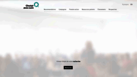 What Choisiravecsoin.org website looked like in 2020 (4 years ago)