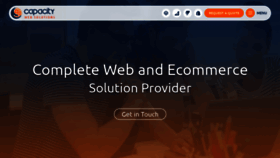 What Capacitywebsolutions.com website looked like in 2020 (4 years ago)