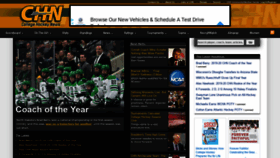 What Collegehockeynews.com website looked like in 2020 (4 years ago)