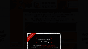 What Conex-online.com website looked like in 2020 (4 years ago)