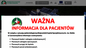 What Czerwonagora.pl website looked like in 2020 (4 years ago)