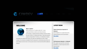 What Cjwdev.com website looked like in 2020 (4 years ago)