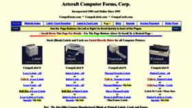 What Compuforms.com website looked like in 2020 (5 years ago)