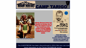 What Camptarigo.com website looked like in 2020 (4 years ago)