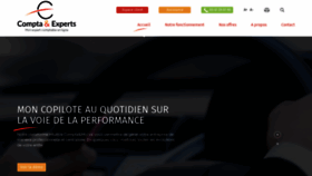 What Compta-et-experts.fr website looked like in 2020 (4 years ago)