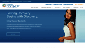What Centerfordiscovery.com website looked like in 2020 (4 years ago)