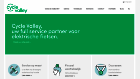 What Cyclevalley.be website looked like in 2020 (4 years ago)