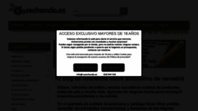 What Cosechando.es website looked like in 2020 (4 years ago)