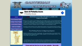 What Cartesiancartoons.com website looked like in 2020 (4 years ago)