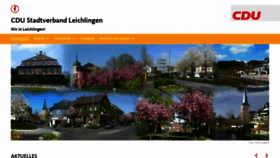 What Cdu-leichlingen.de website looked like in 2020 (4 years ago)