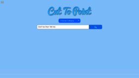 What Cuttopoint.com website looked like in 2020 (4 years ago)
