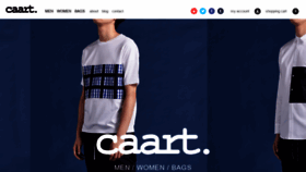What Caart.org website looked like in 2020 (4 years ago)