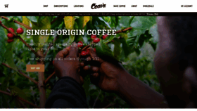 What Coavacoffee.com website looked like in 2020 (4 years ago)