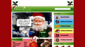 What Christmascarnivals.com website looked like in 2020 (4 years ago)