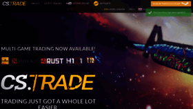 What Cs.trade website looked like in 2020 (4 years ago)