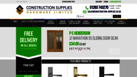 What Construction-supplies.co.uk website looked like in 2020 (4 years ago)