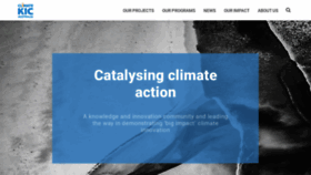 What Climate-kic.org.au website looked like in 2020 (4 years ago)