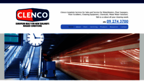 What Clenco.co.nz website looked like in 2020 (4 years ago)