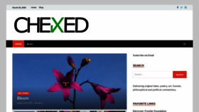 What Chexed.com website looked like in 2020 (4 years ago)