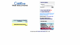 What Creativewebhosting.us website looked like in 2020 (4 years ago)
