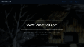 What Crosstitch.com website looked like in 2020 (4 years ago)
