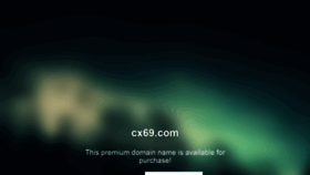 What Cx69.com website looked like in 2020 (4 years ago)